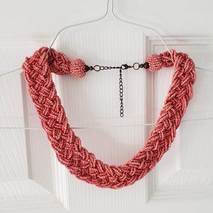 Gorgeous Braided Bead Necklace